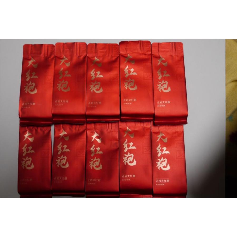 大紅袍 濃香 武夷岩茶80g（8gパック×10袋）【正岩大紅袍】ぶ