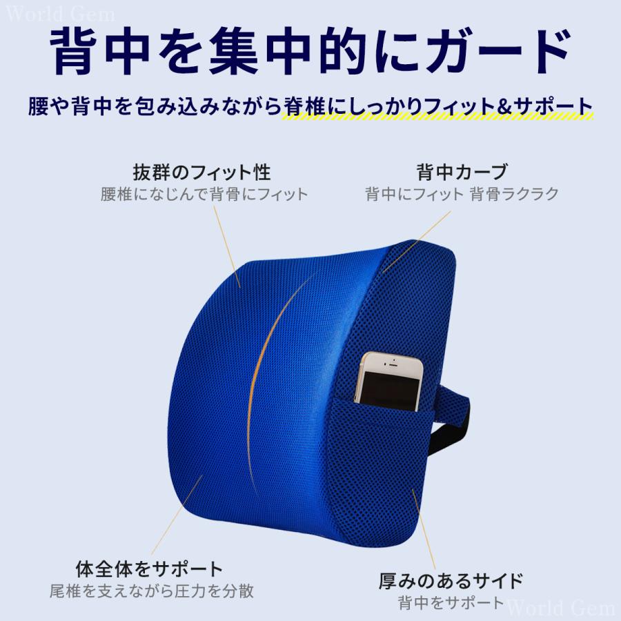 Royal Life クッション 背もたれ 椅子 背当て 腰当て 父の日 ランバー