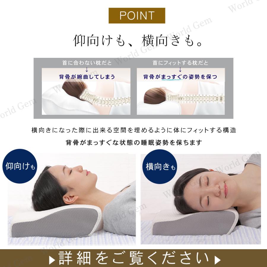 Royal Life 枕 低反発枕 竹炭 通気 肩こり 首こり 竹炭 通気 穴あき 二