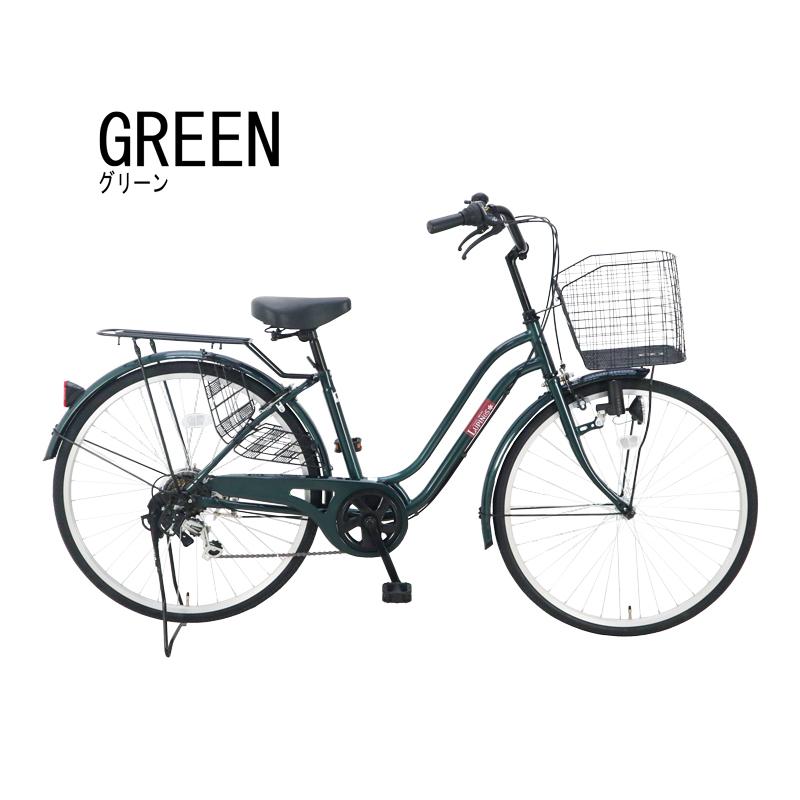 軽快ブレスト 6段変速付き自転車26型 軽快ブレスト 6段変速付き自転車26型 Amazon | シティサイクル