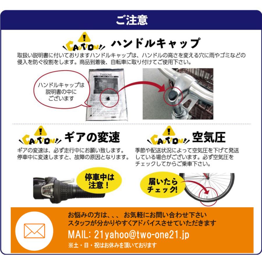 自転車 26インチ シティサイクル ママチャリ Lupinusルピナス LP-266TD  東京・神奈川・大阪送料無料！ | Lupinus | 15