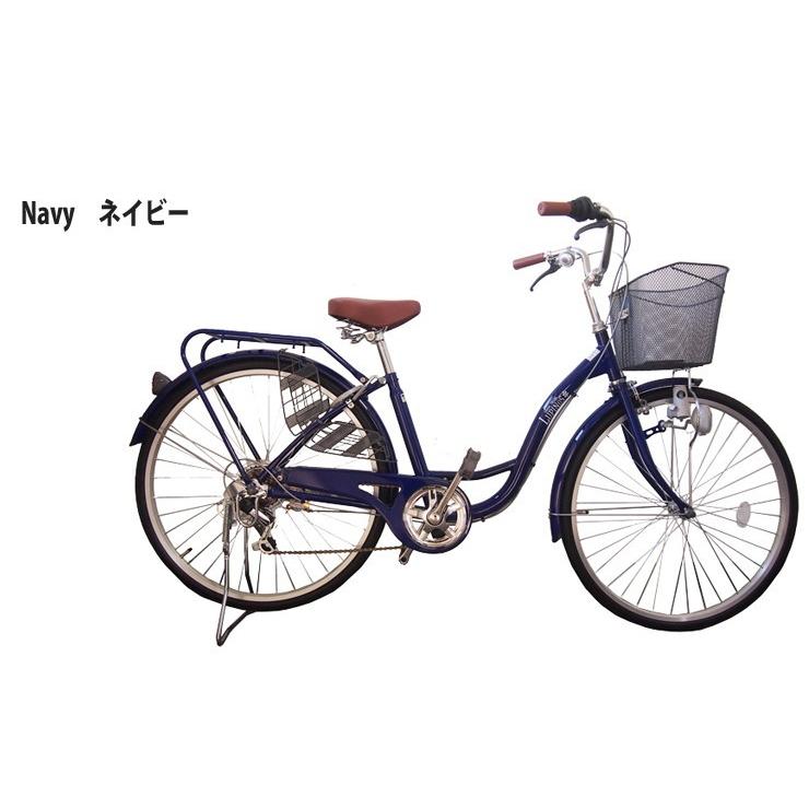 Lupinus 自転車 26インチ Sフレーム ママチャリ シティサイクル