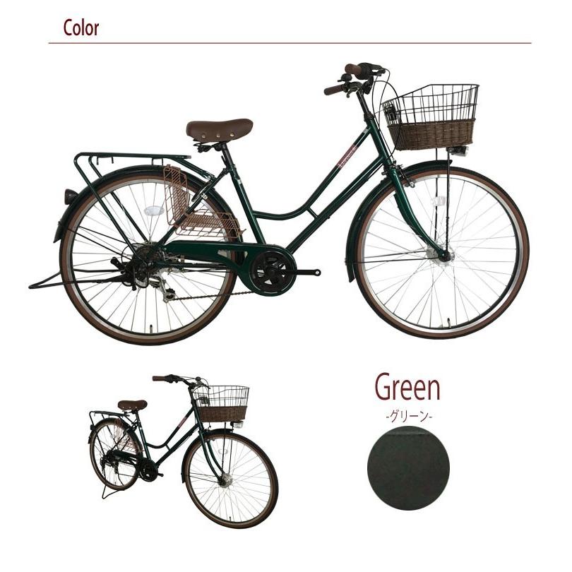 自転車 26インチ LEDオートライト シティサイクル ママチャリ ルピナス LP-266HA 東京・神奈川・大阪送料無料！ | Lupinus | 04