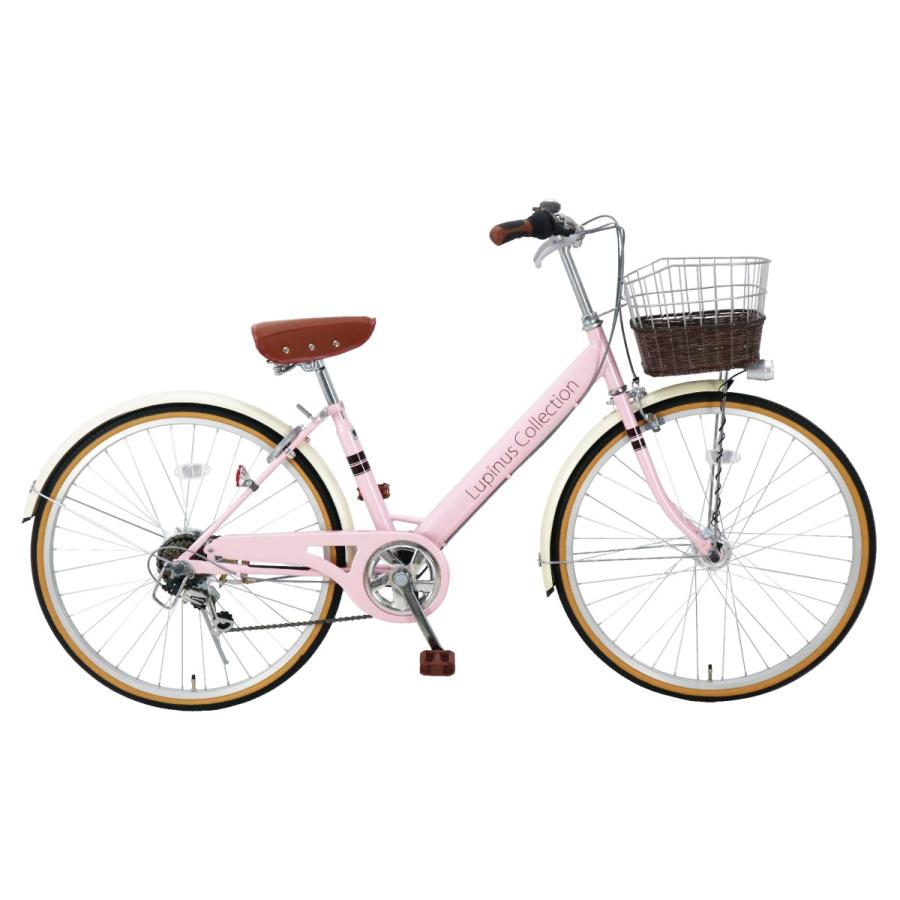 自転車 26インチ 樹脂後ろ子乗せセット シティサイクル LP-266VA-KNRJ 東京・神奈川・大阪送料無料！ | Lupinus | 08