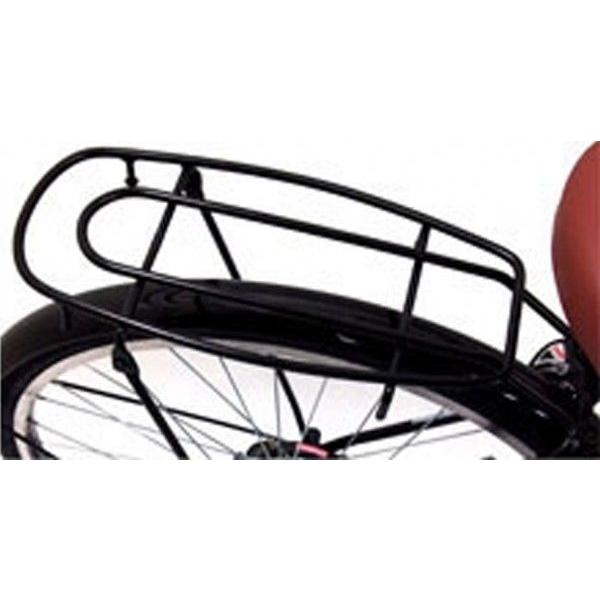 クラス25　自転車26インチVフレーム用荷台 キャリア シートピン止め用ブラック | 