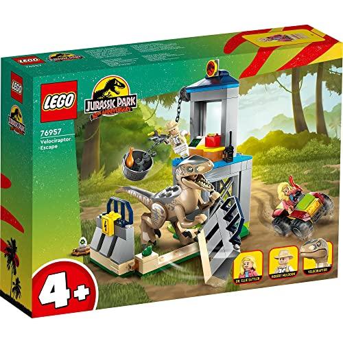 レゴ(LEGO) ジュラシック・ワールド ヴェロキラプトルの脱走 76957 おもちゃ ブロック プレゼント 恐竜 きょうりゅう 動物 どうぶつ 男の｜challengershopuu｜02
