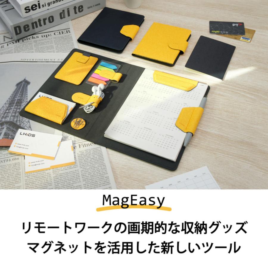 Mageasy 磁気収納手帳 クリップボード A5 バインダー Diy マグネット収納 小物整理 カスタマイズ システム手帳 ビジネス手帳 バインダー ノート付 卓上収納併用 Mageasy Series Foli チャムジャパン 通販 Yahoo ショッピング