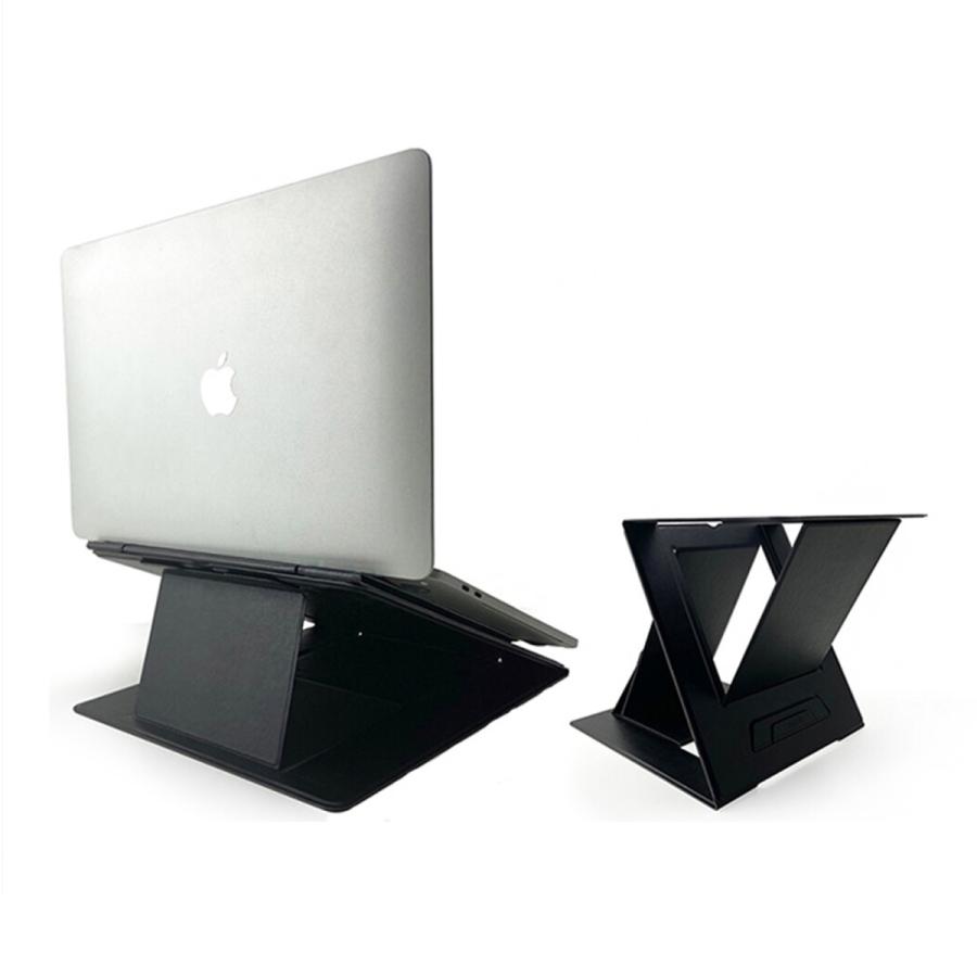 Moft Z ノートパソコンスタンド ノートpcスタンド Pcデスクワークに対応 折りたたみ 耐重10kg 軽量0g 多角度調節 17インチまで対応 ブラック Moftzblack チャムジャパン 通販 Yahoo ショッピング