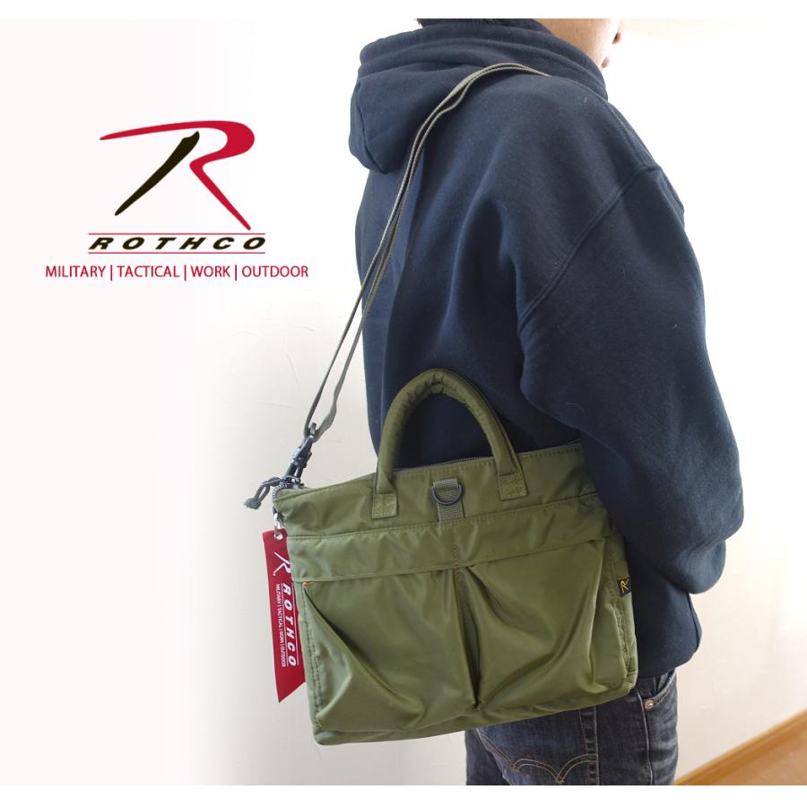 ROTHCO（ロスコ） トートバッグ Sサイズ ショルダーバッグ 2way