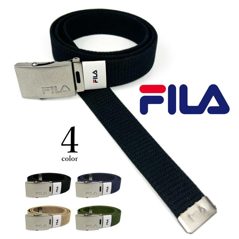 FILA（フィラ） ベルト ガチャベルト 日本製 5fm023 全長130cm ロング