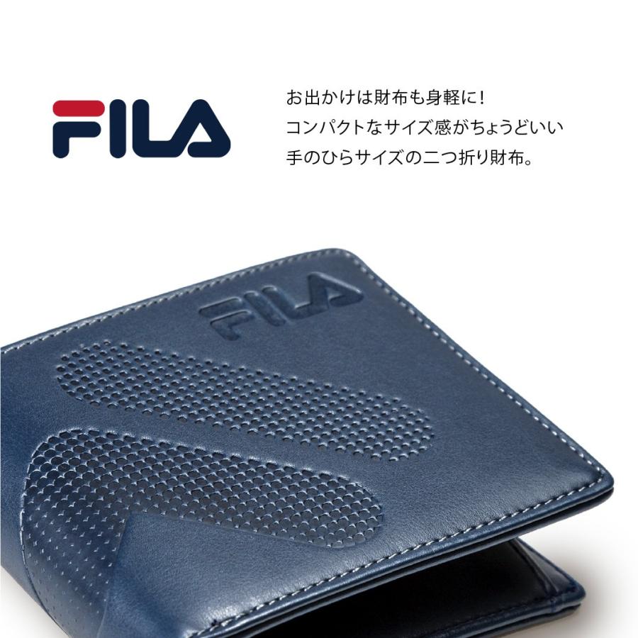財布 二つ折り メンズ レディース 人気 ブランド Fila フィラ ウォレット プレゼント 61fl 51 革小物 送料無料 61fl51 Chama Shop 通販 Yahoo ショッピング