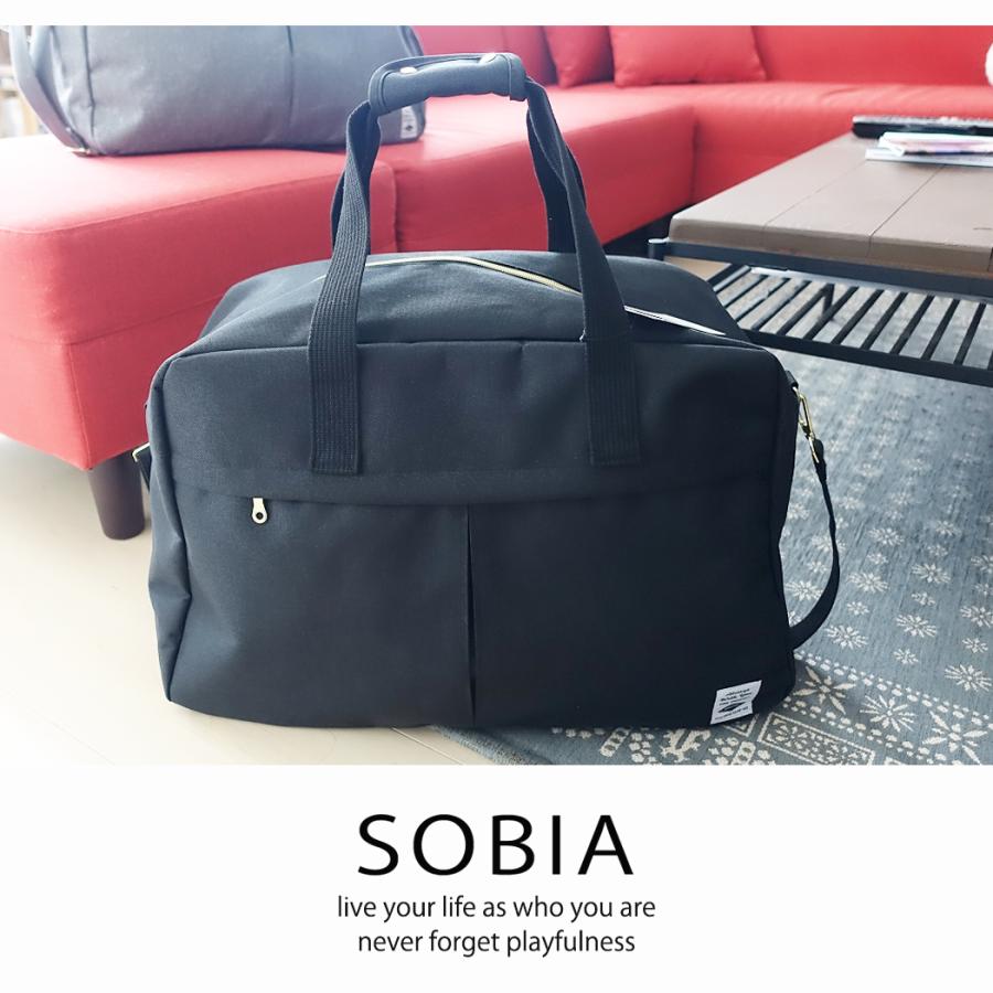 ボストンバッグ ソビア ショルダーバッグ 2WAY SOBIA キャリーオン 杢