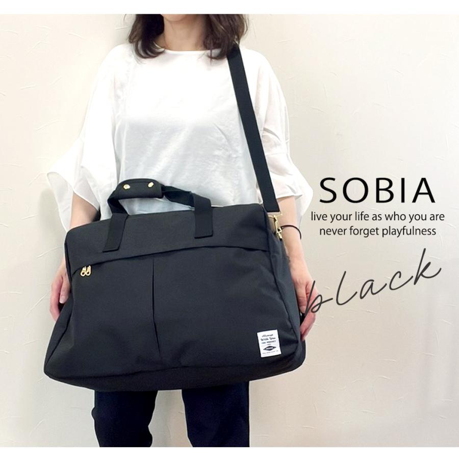 ボストンバッグ ソビア ショルダーバッグ 2WAY SOBIA キャリーオン 杢