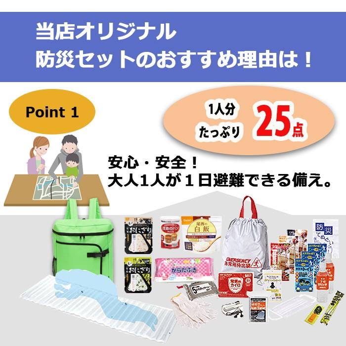 防災グッズ 防災セット 2人分 50点 セット 307 非常用 リュック 災害