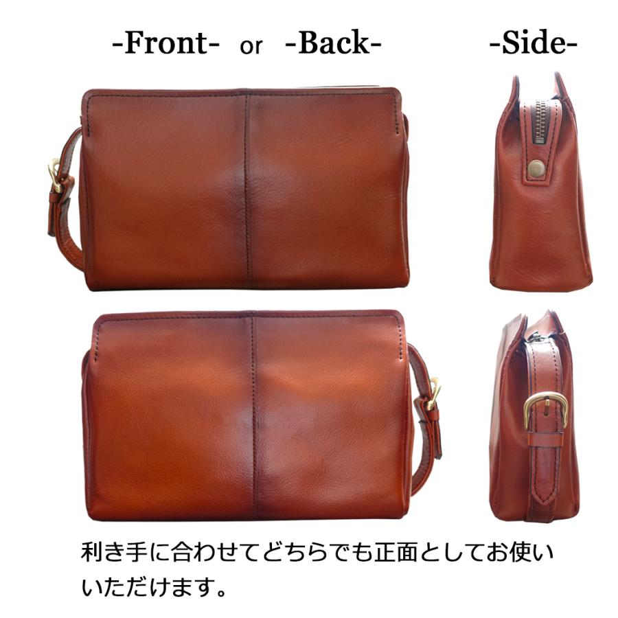 セカンドバッグ クラッチバッグ 日本製 豊岡製 gem basic 本革 角型