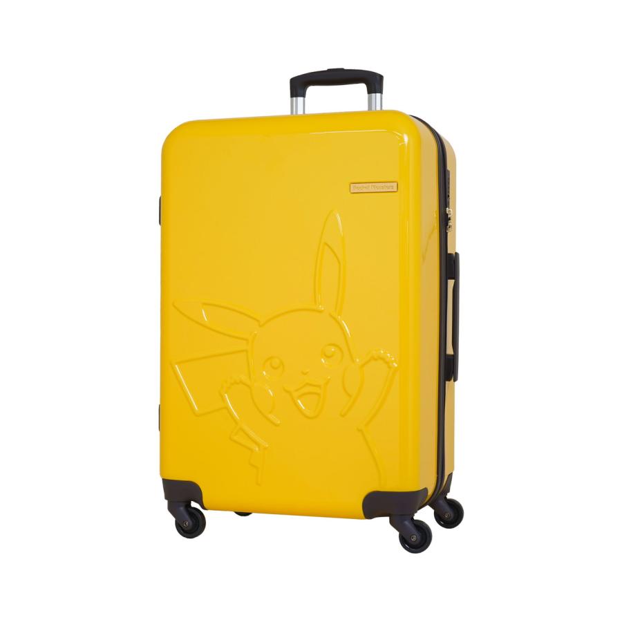 【数回使用・傷あり】　Mサイズ　62L　スーツケース　ポケモン　ピカチュウ Pokemon（ポケモン） ポイント5倍 キャリーケース スーツケース M