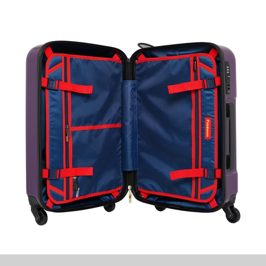 ポイント5倍 キャリーケース スーツケース ゲンガー ポケモン Sサイズ Mサイズ Lサイズ 機内持込 拡張 37L 62L 95L ４輪 旅行 修学旅行 TSロック ABS pk-0908の画像