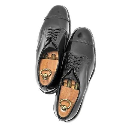 SANDERS(サンダース) ストレートチップ (Military Derby Shoe) Blackの画像