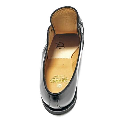 SANDERS(サンダース) ストレートチップ (Military Derby Shoe) Blackの画像