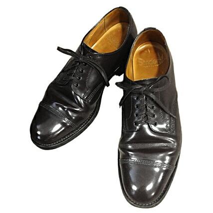 SANDERS(サンダース) ストレートチップ (Military Derby Shoe) Blackの画像