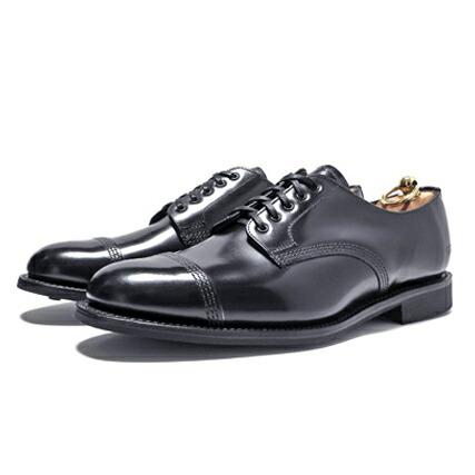 SANDERS(サンダース) ストレートチップ (Military Derby Shoe) Blackの画像