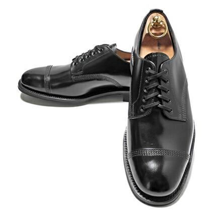 SANDERS(サンダース) ストレートチップ (Military Derby Shoe) Blackの画像