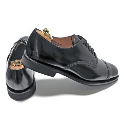 SANDERS(サンダース) ストレートチップ (Military Derby Shoe) Blackの画像