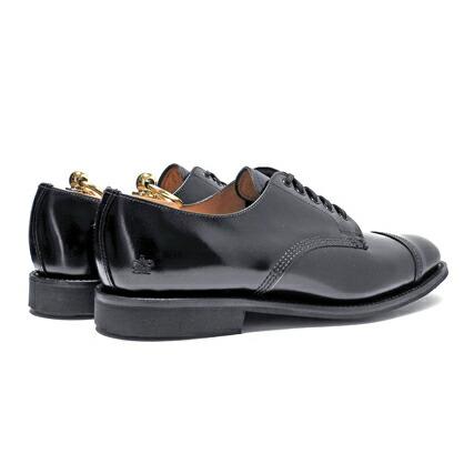 SANDERS(サンダース) ストレートチップ (Military Derby Shoe) Blackの画像