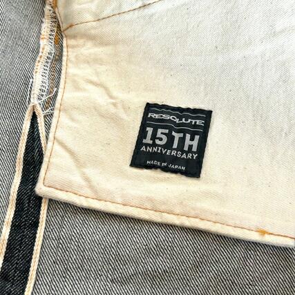 RESOLUTE GB710 15周年記念 ブラック　714 w33 リゾルト RESOLUTE（リゾルト） GB710 (W34以下) 15th Anniversary Ghost Black