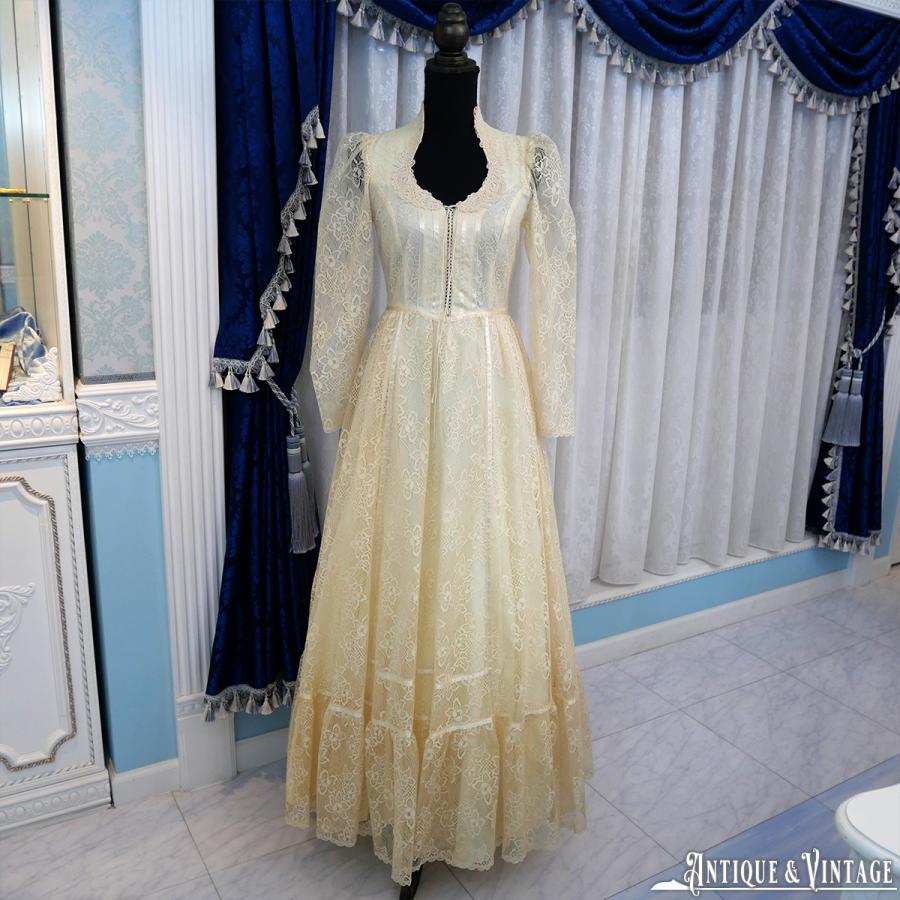 GUNNE SAX 70s ブライダルコレクション ヴィンテージアイボリー 