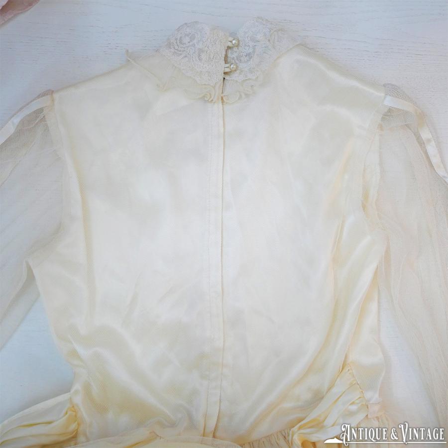 GUNNE SAX 70s デザインレースウエディングドレス : CHAMBER OF GUNNE SAX 70s デザインレースウエディングドレス : CHAMBER OF