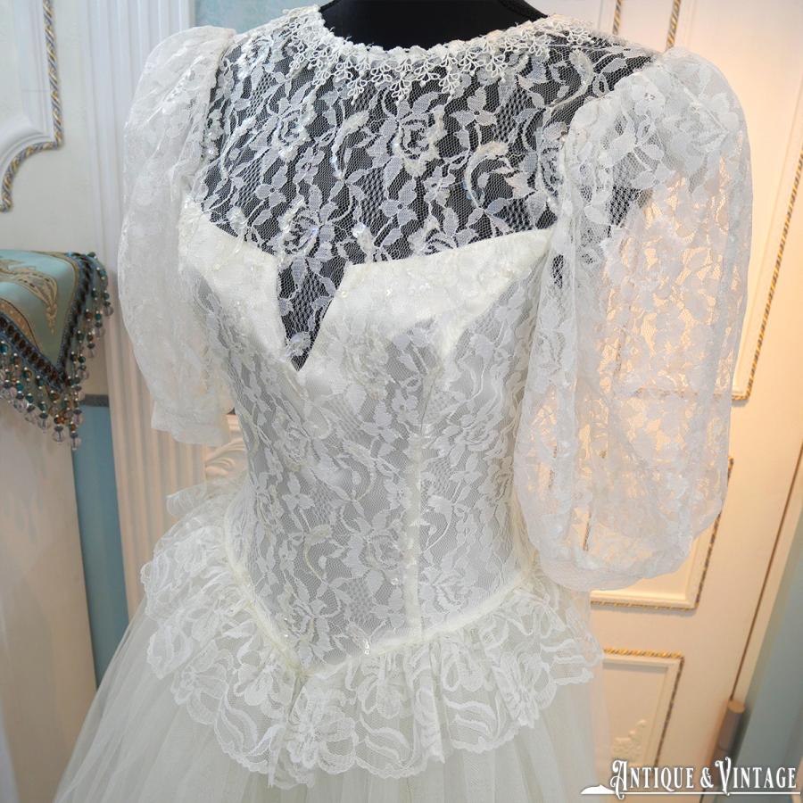 GUNNE SAX 80s ヴィンテージエレガントレースホワイト GUNNE SAX 80s ヴィンテージエレガントレースホワイト