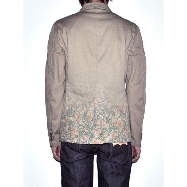 コントラプンクト（KONTRAPUNKT） コットン花柄 ジャケット ベージュ