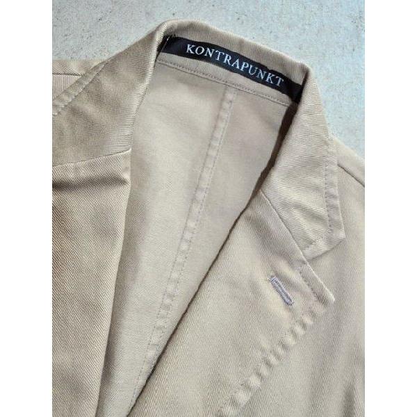 コントラプンクト（KONTRAPUNKT） コットン花柄 ジャケット ベージュ