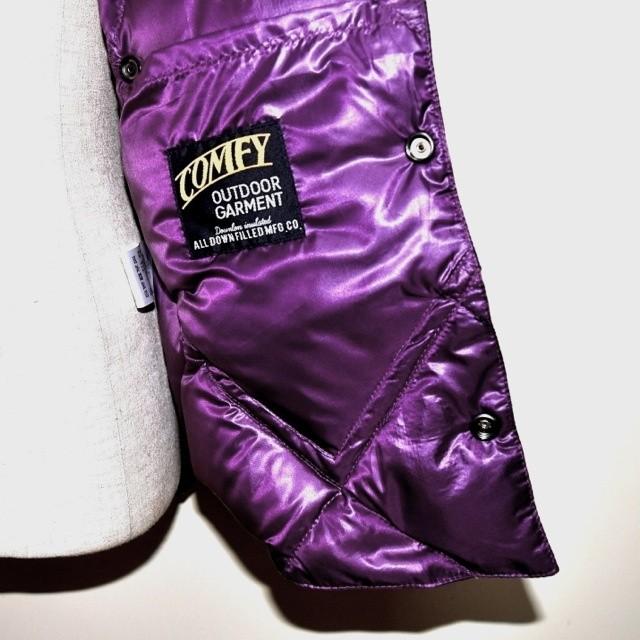 COMFY OUTDOOR GARMENT コムフィ INNER DOWN JACKET インナー ダウン 