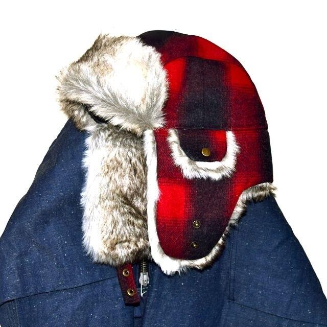 PENDLETON（ペンドルトン） Trapper Hat オンブレ チェック キャップ