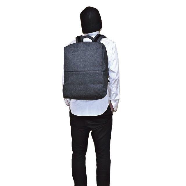 Cote&Ciel（コートエシエル） RHINE NEW FLAT BACKPACK ECO YARN Black
