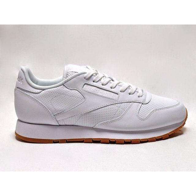 Reebok リーボック クラシック CL LEATHER PG リーボック クラシック レザー PG WHITE CARBON SNOW GREY GUM (ホワイト) *SALE 40%OFF | Reebok | 01