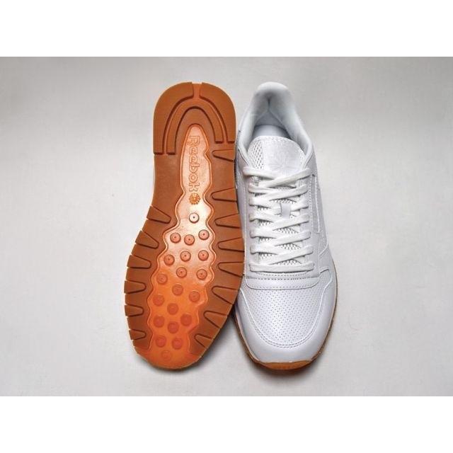 Reebok リーボック クラシック CL LEATHER PG リーボック クラシック レザー PG WHITE CARBON SNOW GREY GUM (ホワイト) *SALE 40%OFF | Reebok | 03