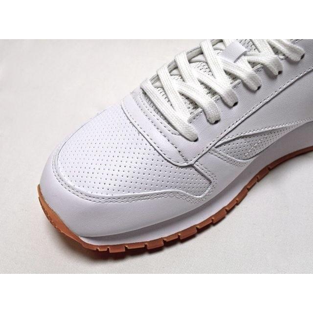 Reebok リーボック クラシック CL LEATHER PG リーボック クラシック レザー PG WHITE CARBON SNOW GREY GUM (ホワイト) *SALE 40%OFF | Reebok | 05