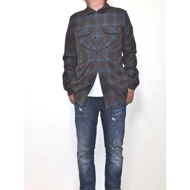 pendleton ペンドルトン ボードシャツ オンブレチェック 古着 訳あり特価 70年代 ペンドルトン PENDLETON ボードシャツ