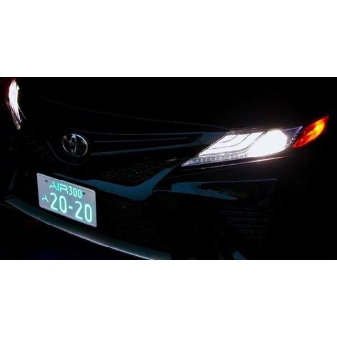 字光式ナンバー LED AIR 車検対応 日本製 字光式ナンバー器具