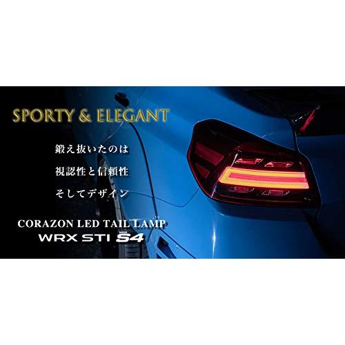 CORAZON LEDテールランプ レッド SWITCH VERSION RED EDITION/WRX VAB/VAG 専用｜chamo-shop｜03