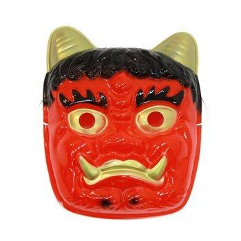 宅送 仮装 変装 節分 鬼 お面 赤鬼面 Www Threeriversofs Com