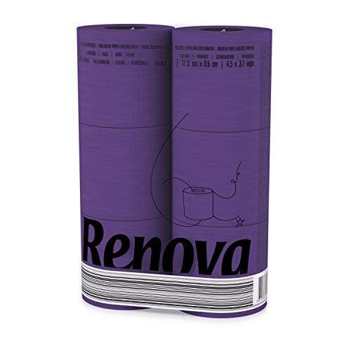 Renova Colors トイレットロール 6ロールパック (Purple)