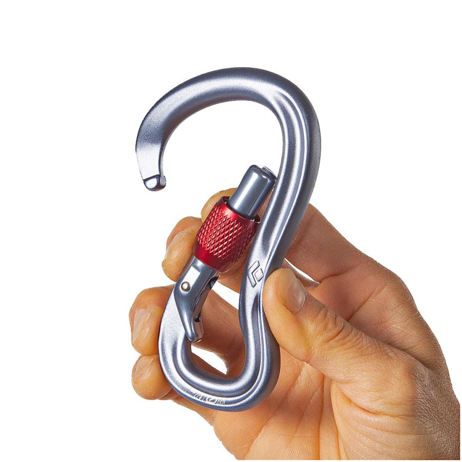 環付カラビナ BlackDiamond ブラックダイヤモンド グリッドロック スクリューゲート BD10505 | ブラックダイヤモンド | 02