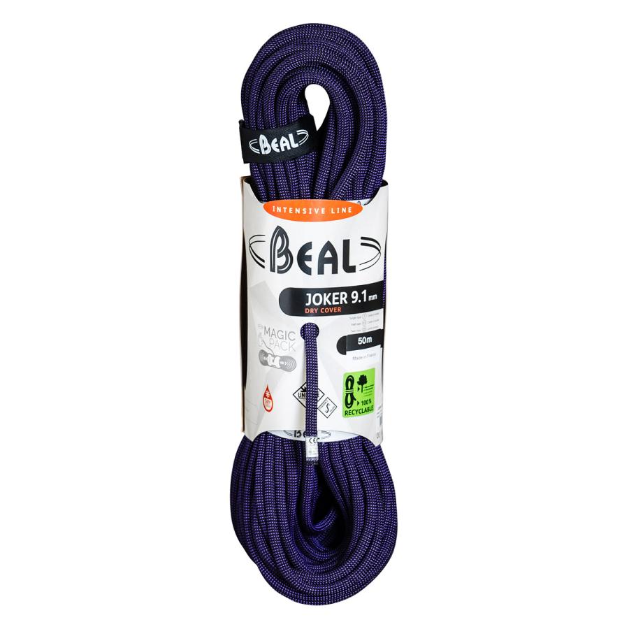 ロープ BEAL ベアール 9.1mm ジョーカー ユニコア 50m ドライカバー BE11040 ザイル | BEAL | 04