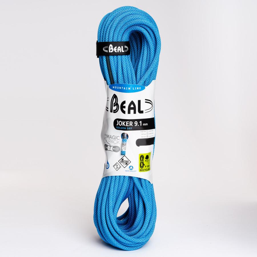 ロープ BEAL ベアール  9.1mm ジョーカー ユニコア 60ｍ ゴールデンドライ 送料無 クライミング用 防水 |  | 02