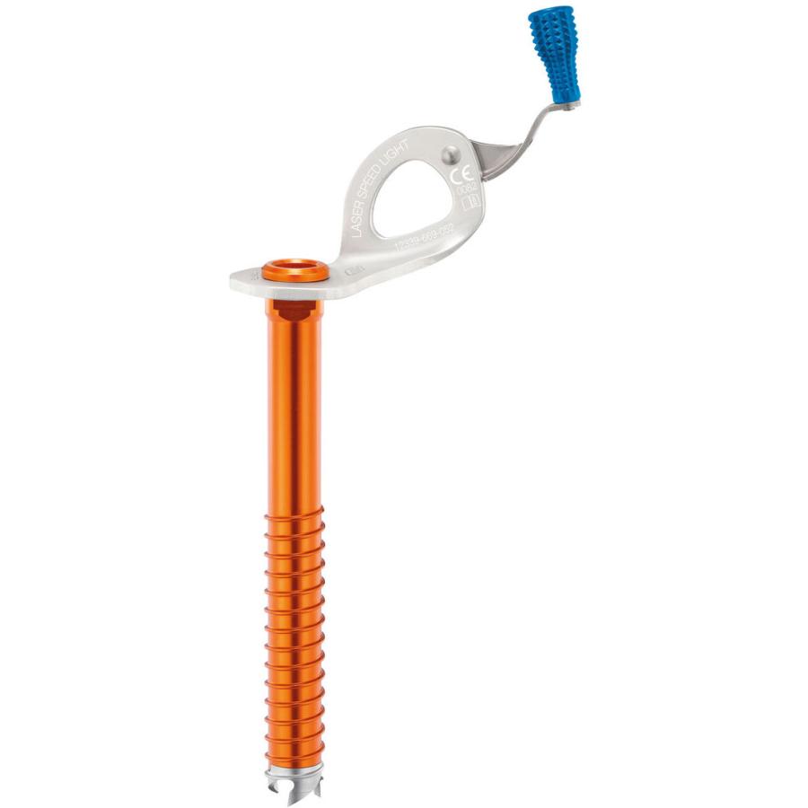 アイススクリュー PETZL ペツル レーザースピードライト 送料無 G052AA 軽量 アイスクライミング プロテクション 人気モデル | PETZL | 01