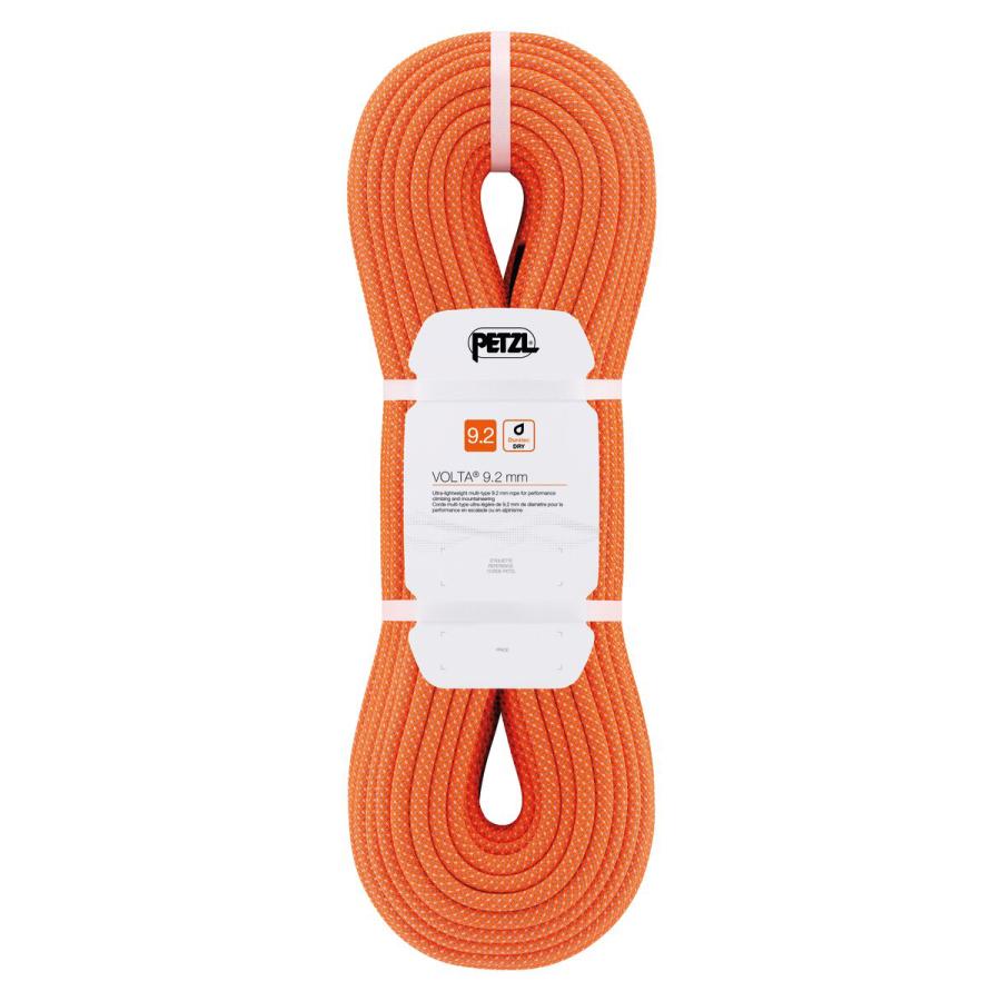 クライミング用ロープ PETZL ペツル ボルタ 9.2mm 50ｍ 送料無 R35A ザイル 登山 アルパイン リードクライミング | PETZL